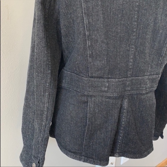 Lauren Jeans Co Denim Button Up Jacket - Picture 5 of 12